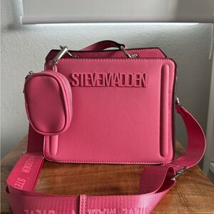 Steve Madden Fuchsia Crossbody Bag